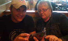 Colton and @debworks try maps on the Galaxy Tab. #140conf here we come!