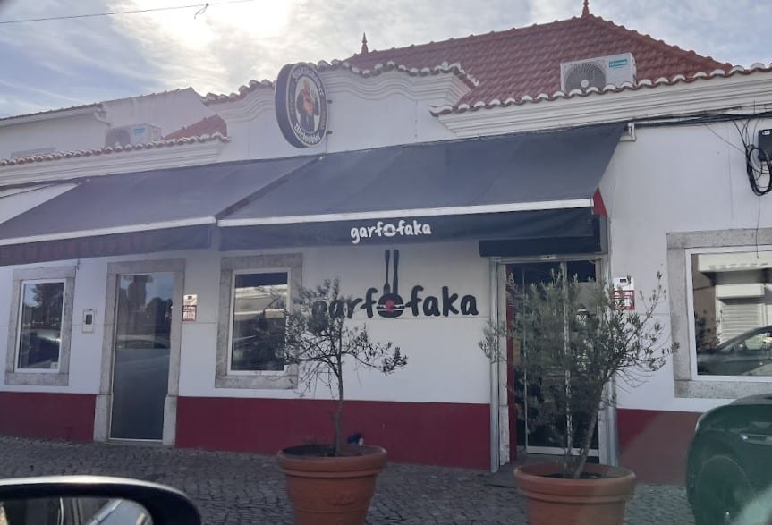 Restaurant in rural Azeitao, Portugal